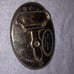 Vtg 70's Eagle Genuine Incolay Stone Belt Buckle