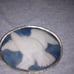 Vtg 70's Eagle Genuine Incolay Stone Belt Buckle