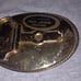 Vtg 70's Eagle Genuine Incolay Stone Belt Buckle