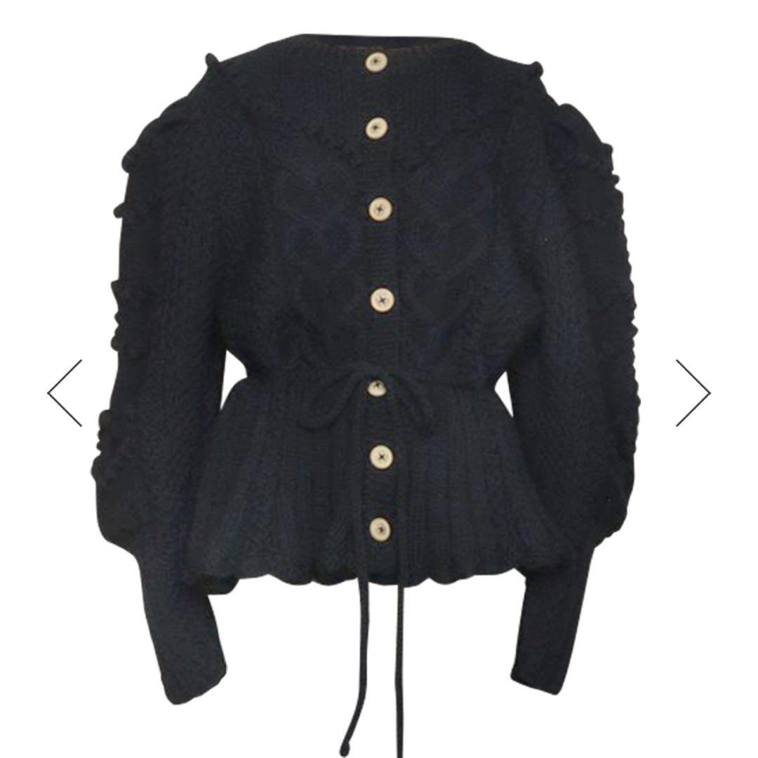 【現品限り一斉値下げ！】 siiilon BIG LOVE knit cardigan トップス