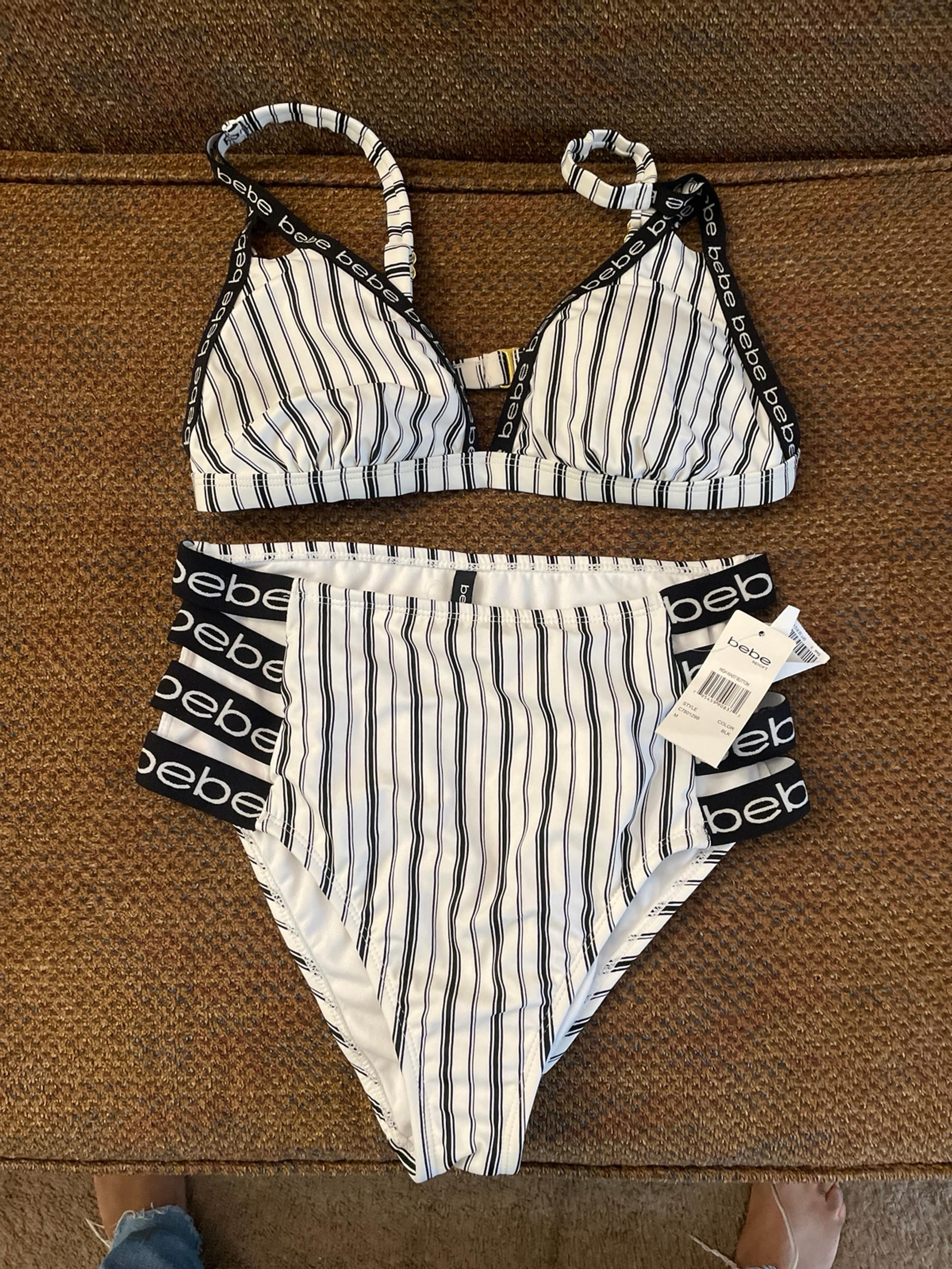Bebe Hi-Waisted Swimsuit (Medium)