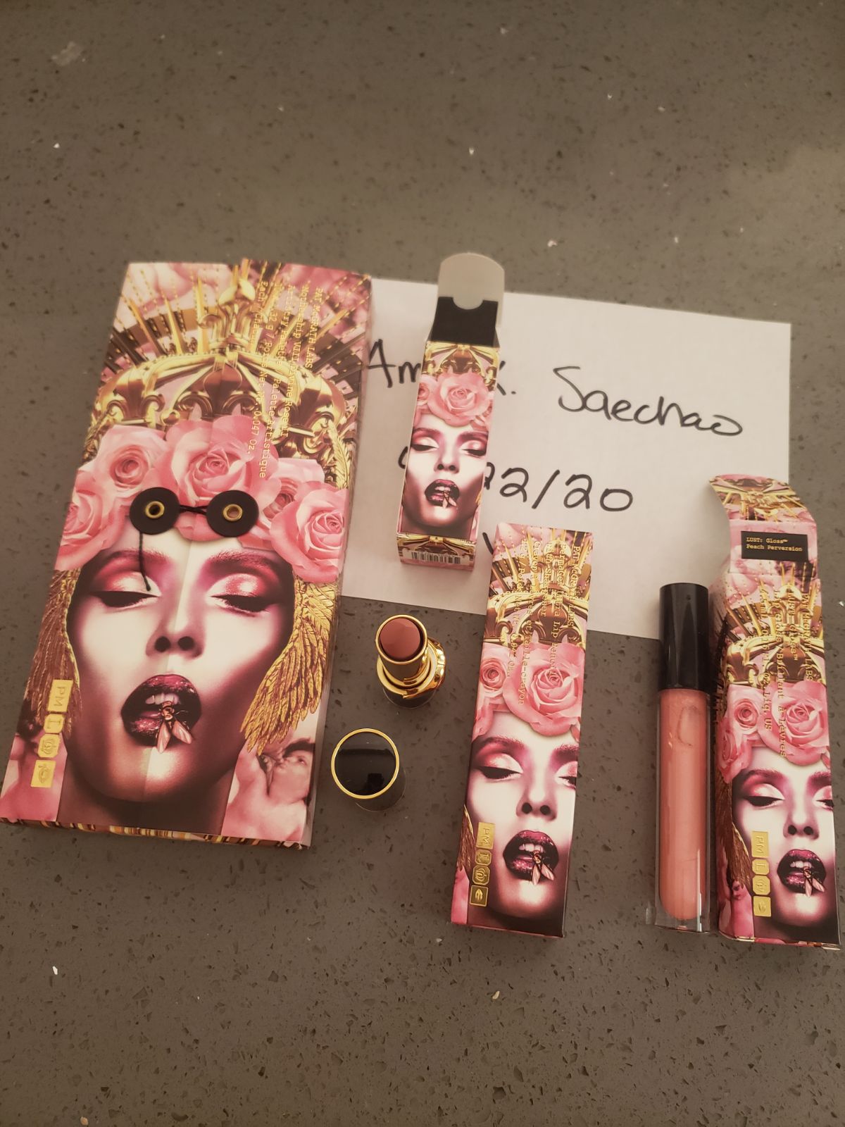 Pat McGrath Divine Rose 2 Collection Bun
