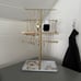 14.5 Sturdy Jewelry Hanger, Gift for Women, Gold Jewlery Tower