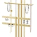 14.5 Sturdy Jewelry Hanger, Gift for Women, Gold Jewlery Tower
