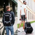 Rolling Baseball Bag Wheeled Softball bag for Adult,Baseball bag w/ Fence Hook