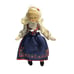 Vintage German Doll In Traditional Dress With Blonde Hair