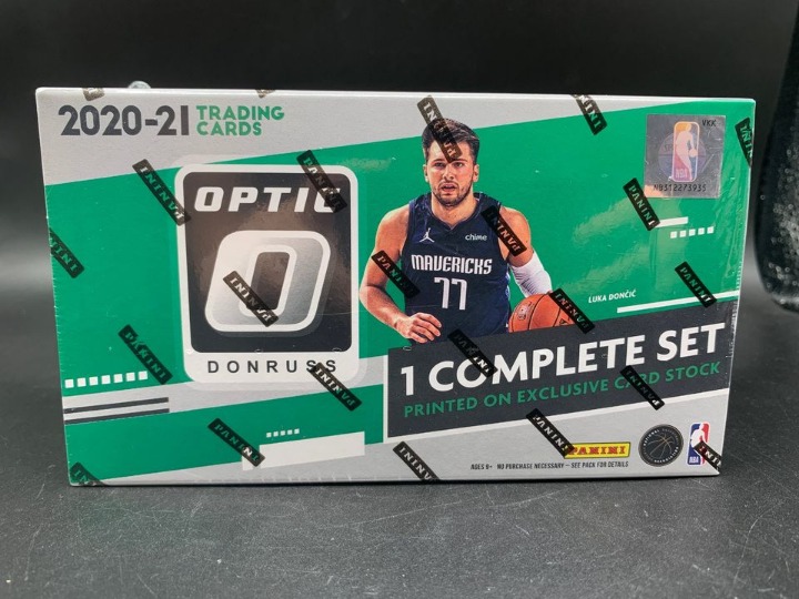 2020-21 NBA Donruss Optic Basketball 200 Card Complete Set With 5 Card Bonus