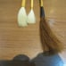 Unused Matsushima-do brush, 15,000 yen + 2 other brushes, total 3 brushes.