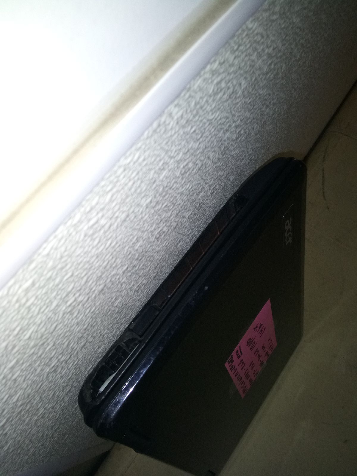 Acer computer laptop missing CD drive