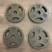 Four 5LB CAP Standard Plates