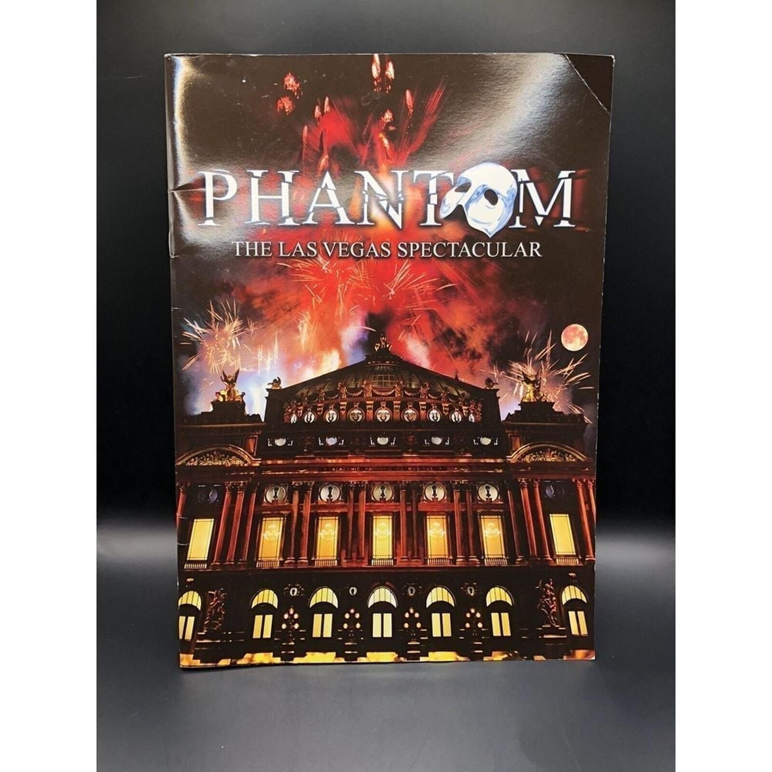PHANTOM OF THE OPERA Las Vegas PROGRAM 2006 BRENT BARRETT Anthony Crivello