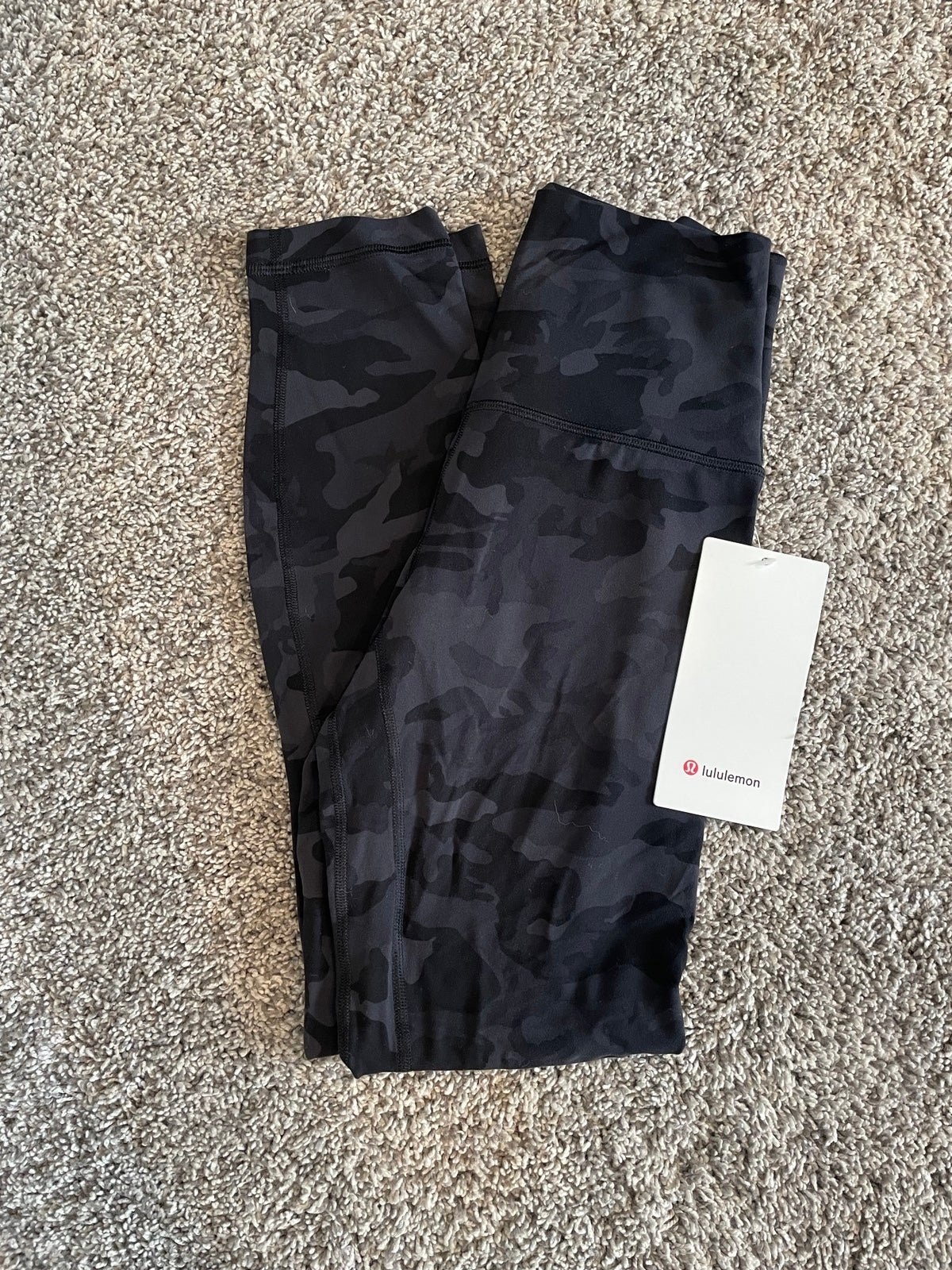 Lululemon Align Pants II 25” Incognito Camo Multi Grey