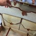 Vintage 1950s Westminster ? Luggage Suitcase Genuine Leather Hard Sided Prop