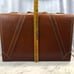 Vintage 1950s Westminster ? Luggage Suitcase Genuine Leather Hard Sided Prop