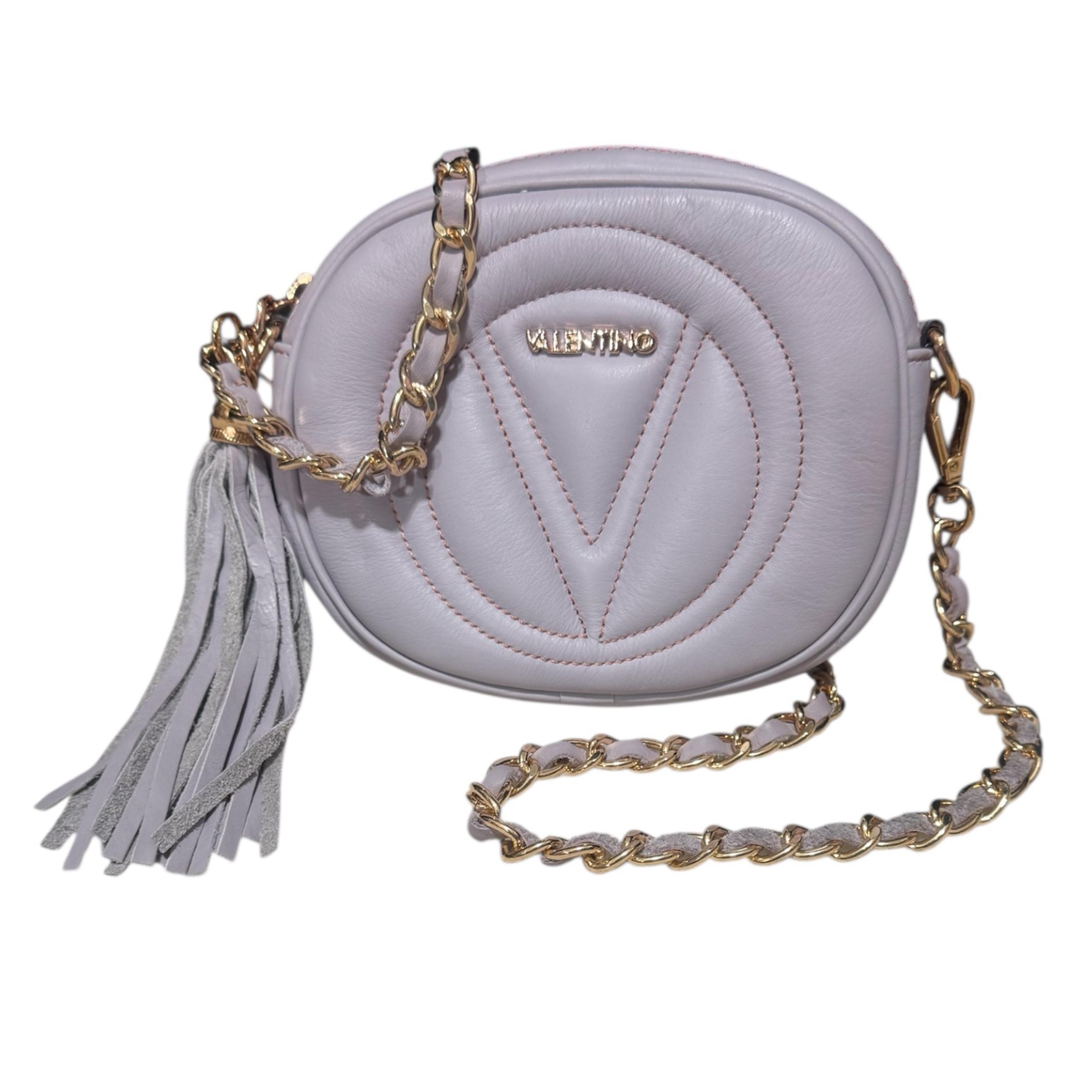 NWOT Valentino by Mario Light Lavender Purple Leather Nina Crossbody Bag