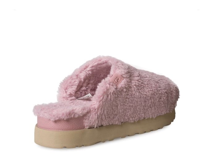 NEW❗️UGG Fuzz Sugar Slides in shell pink