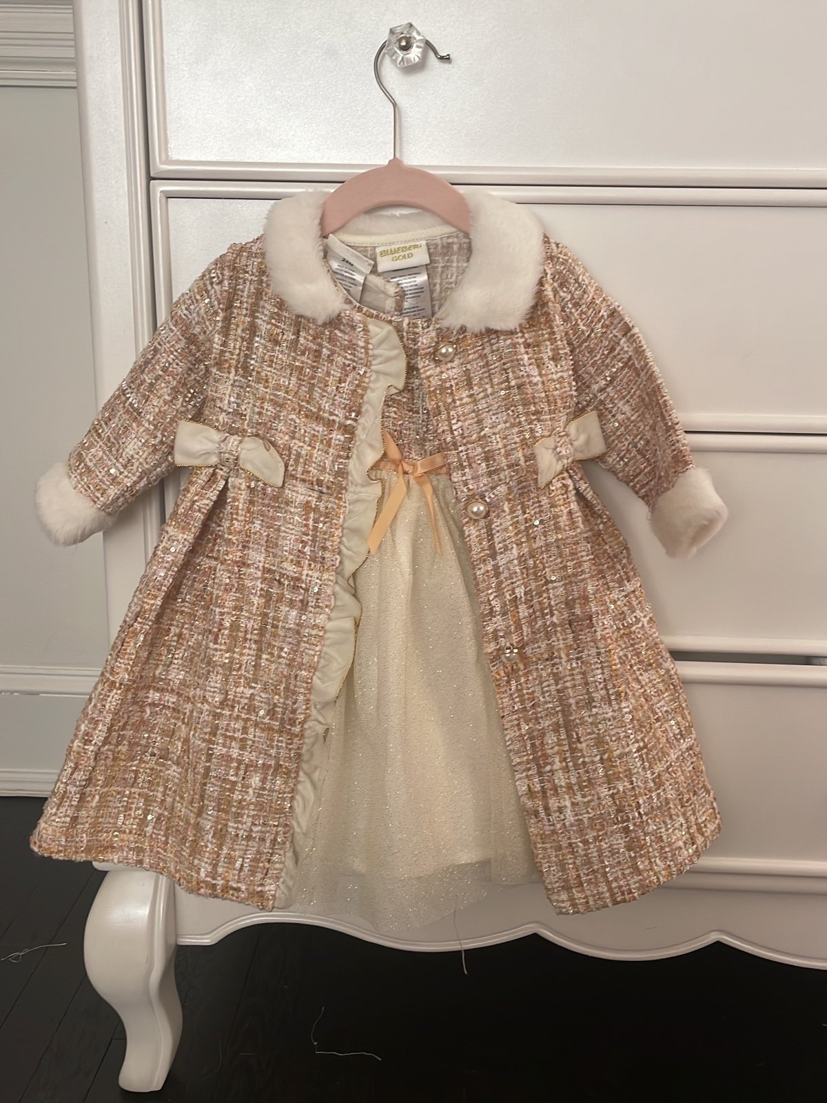 Coat and dress set