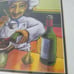 Rare Vintage Bed Bath Beyond Will Rafuse Art Print Framed In Glass 12x24