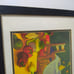 Rare Vintage Bed Bath Beyond Will Rafuse Art Print Framed In Glass 12x24
