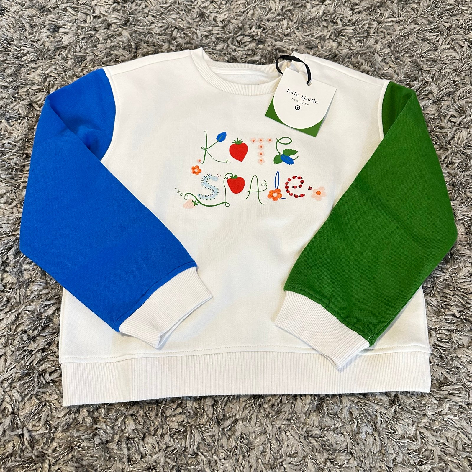 Kate spade × Target kids sweat shirt M