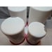 Set of 4 Tupperware Large Storage Containers Nesting 2416B 2418B 2420D 2422B Red