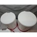 Set of 4 Tupperware Large Storage Containers Nesting 2416B 2418B 2420D 2422B Red