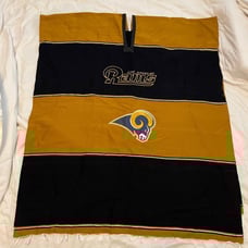 LA Rams Vintage Handmade Poncho