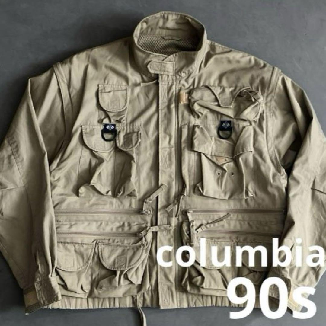 登場! Rare JKT FISHING 2WAY PFG Columbia Model◎90s ウェア