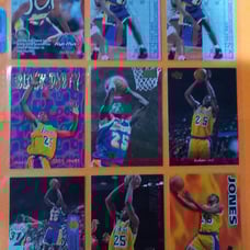 Eddie Jones NBA Basketball Card Lot #2