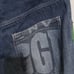 Unk denim NBA patches jeans