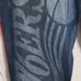 Unk denim NBA patches jeans