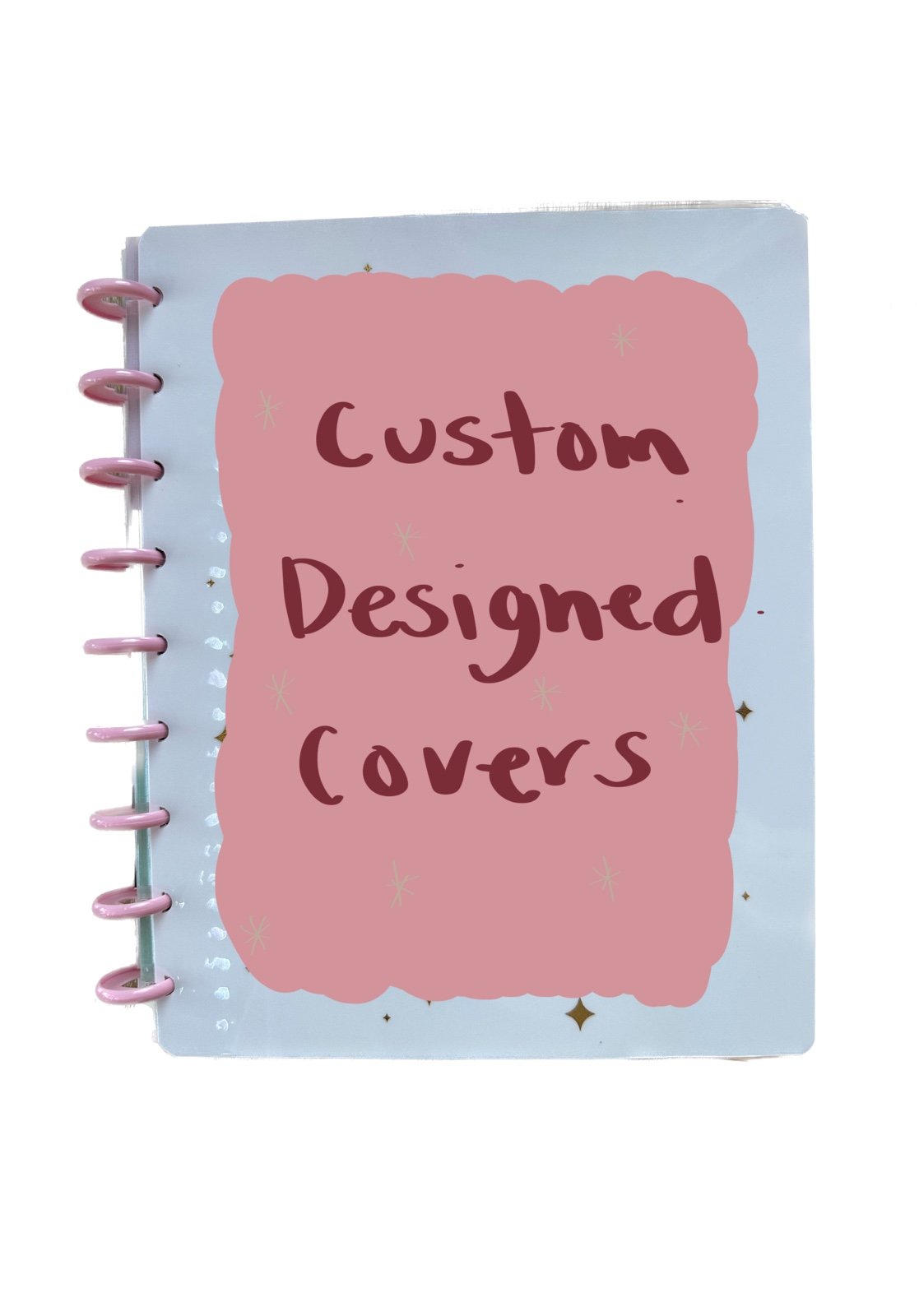 Custom Planner cover (Not for purchase)