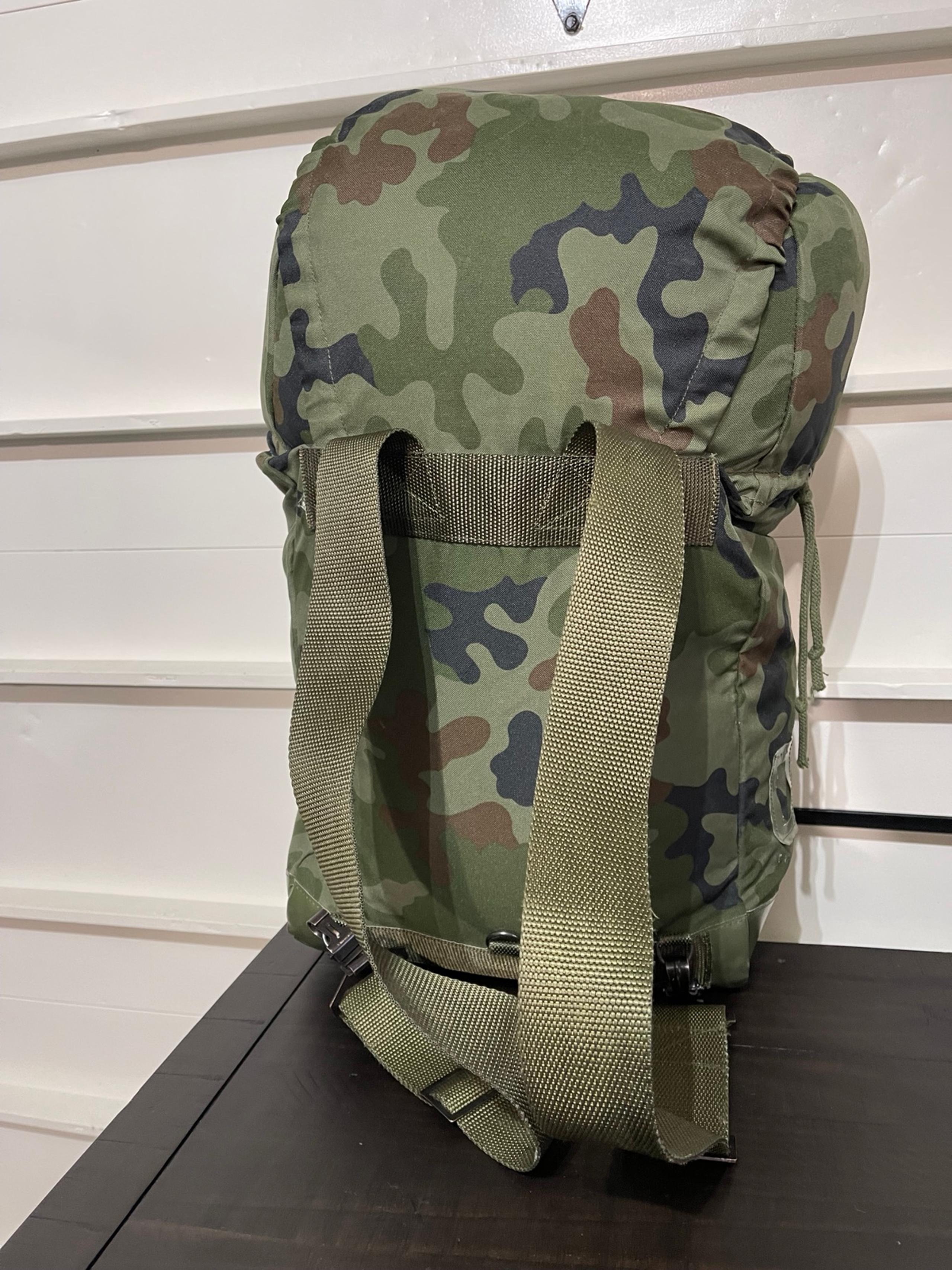 Military Surplus Polish M93 Rucksack Grade Camo backpack