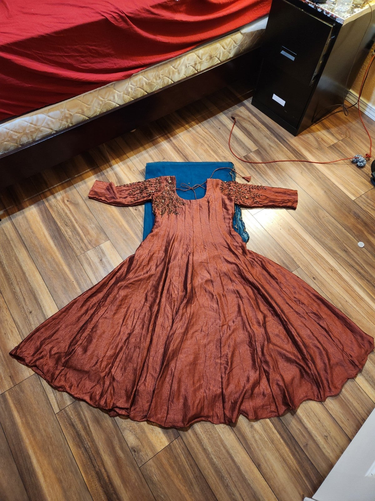 Indian Pakistani anarkali salwar kameez