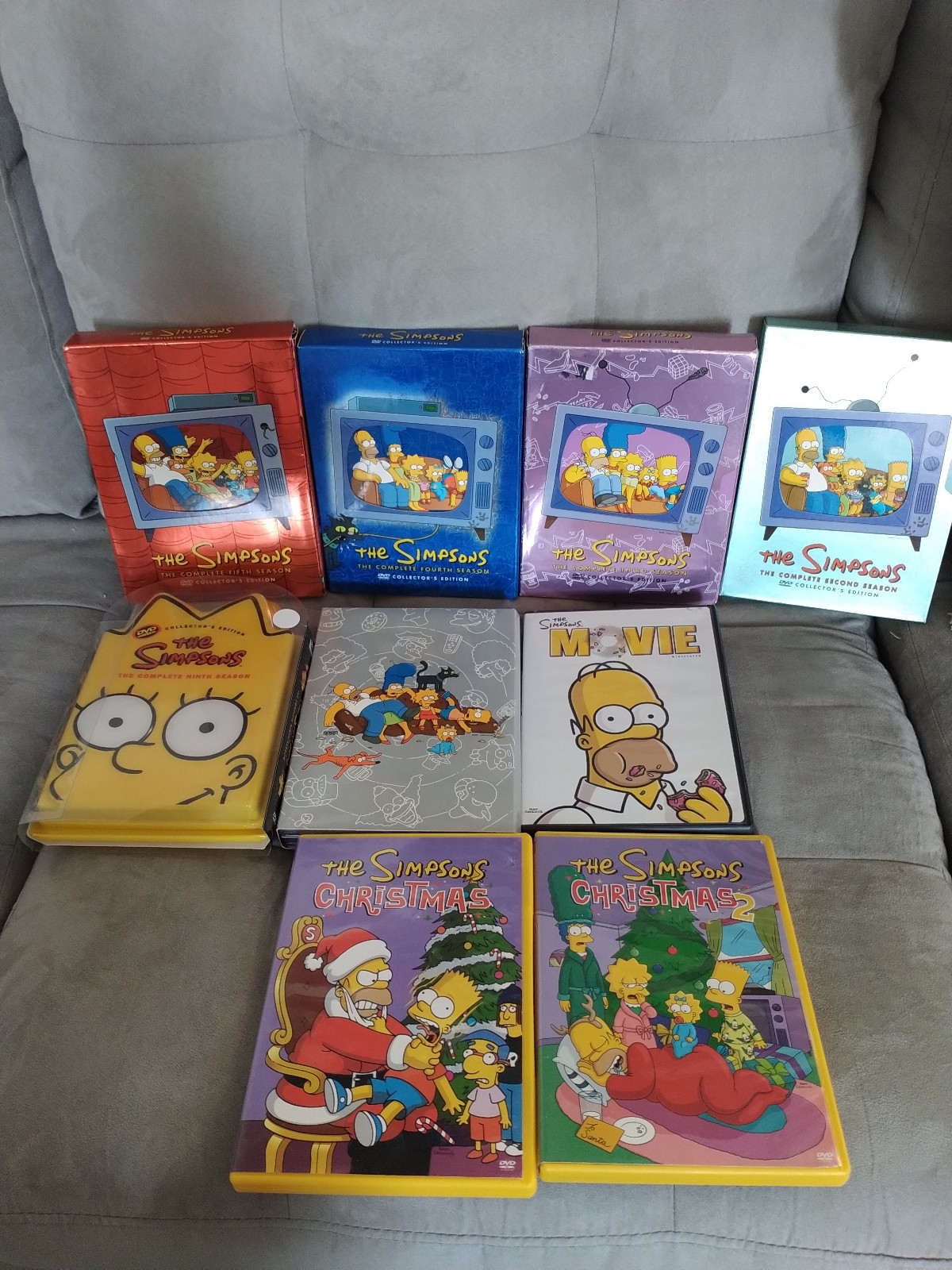 SIMPSONS DVD LOTS