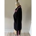 VERTIGO Knit Jacket Evening Size M 145 NEW Black Pink Beaded Bling Slinky Y2k