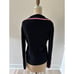 VERTIGO Knit Jacket Evening Size M 145 NEW Black Pink Beaded Bling Slinky Y2k