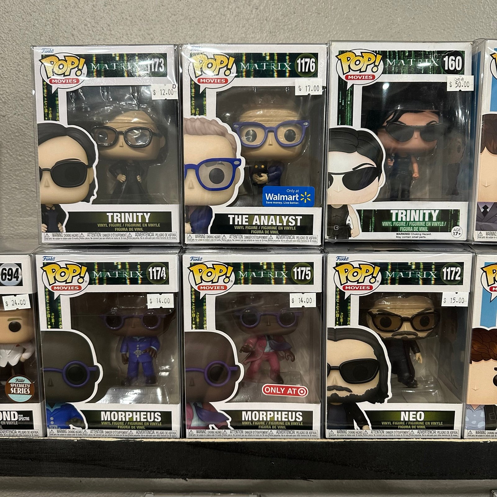 Matrix Funko Pops