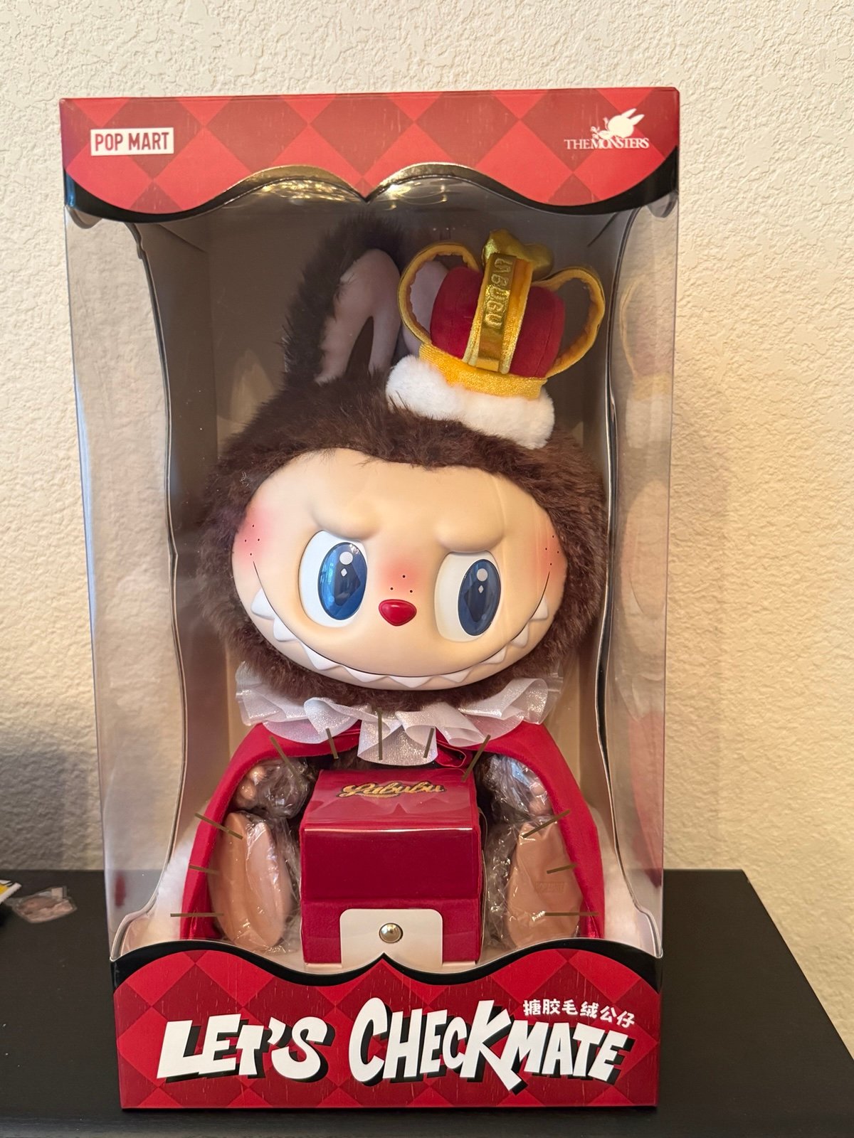 超歓迎された CHECKMATE LET'S MART POP Labubu Toy Plush ぬいぐるみ