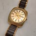 RARE VINTAGE 1970's BULOVA SENATOR AUTOMATIC GOLD TONE MEN'S WATCH WORKING