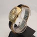RARE VINTAGE 1970's BULOVA SENATOR AUTOMATIC GOLD TONE MEN'S WATCH WORKING