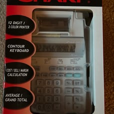 Sharp Electronic printing calculator