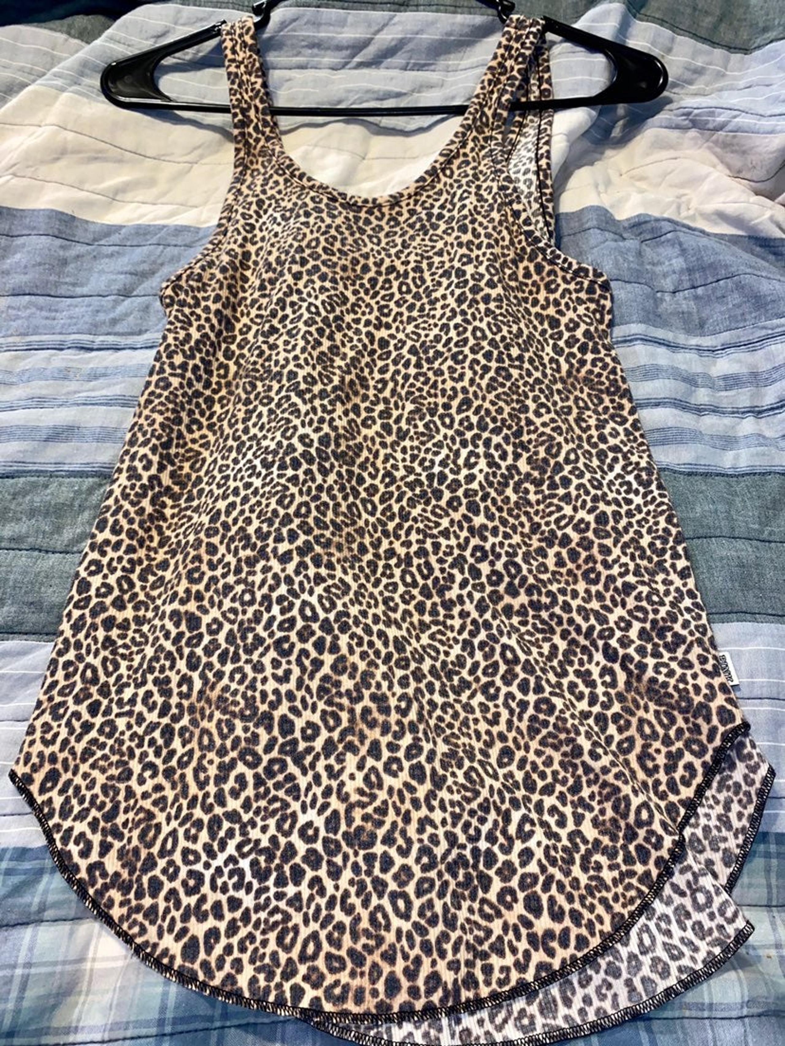 Leopard tank top shirt VS PINK