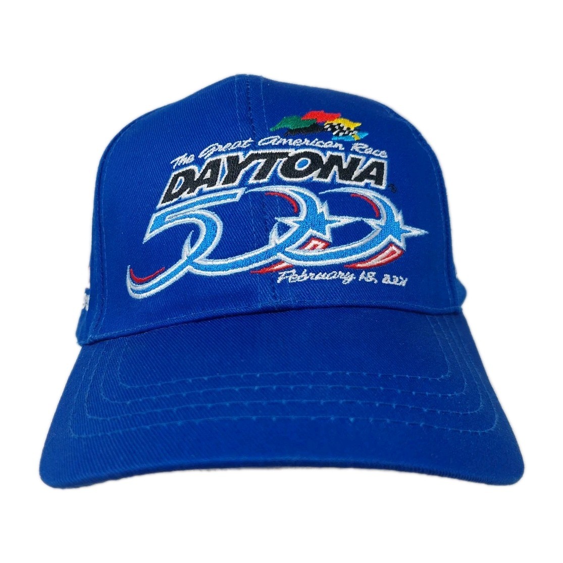VTG Daytona 500 SnapBack Hat NASCAR February 18 2001 Race: Earnhardt Death NWOT