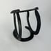 Horseshoe Wine Rack Wine Bottle Holder Black
