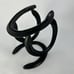 Horseshoe Wine Rack Wine Bottle Holder Black