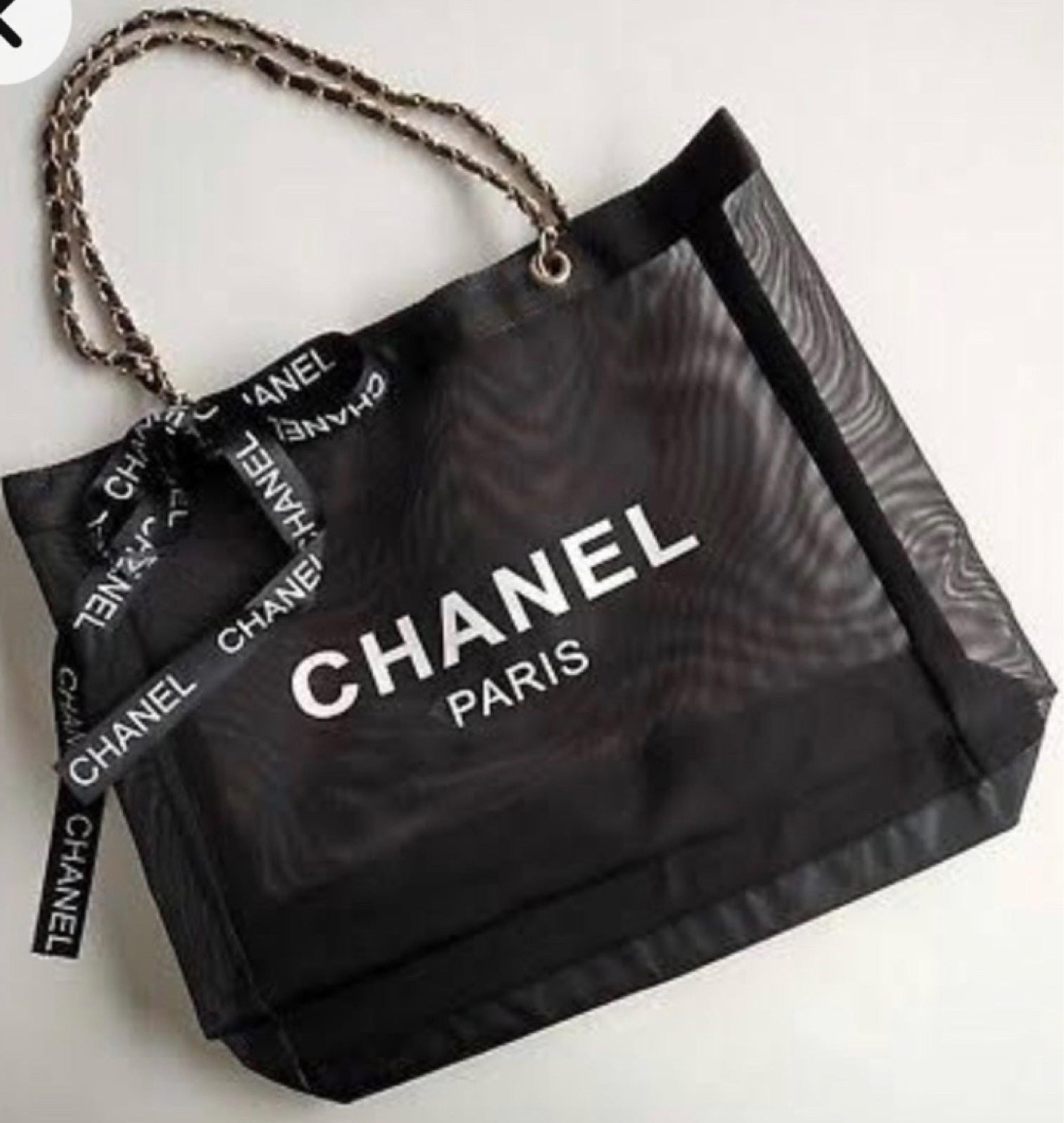 Chanel mesh shopping bag Clearance