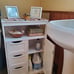 NEW Bathroom Storage Cabinet with Drawers, White
