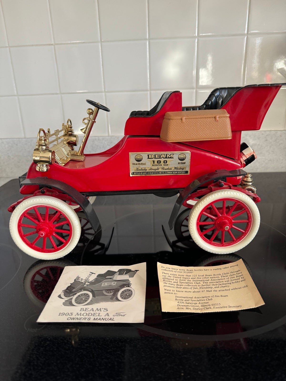 Vintage 1971 Jim Beam 1903 Model A Decanter
