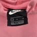 Vintage Nike Middle Swoosh Hoodie Neon Geometric Logo Womens Large *rare*